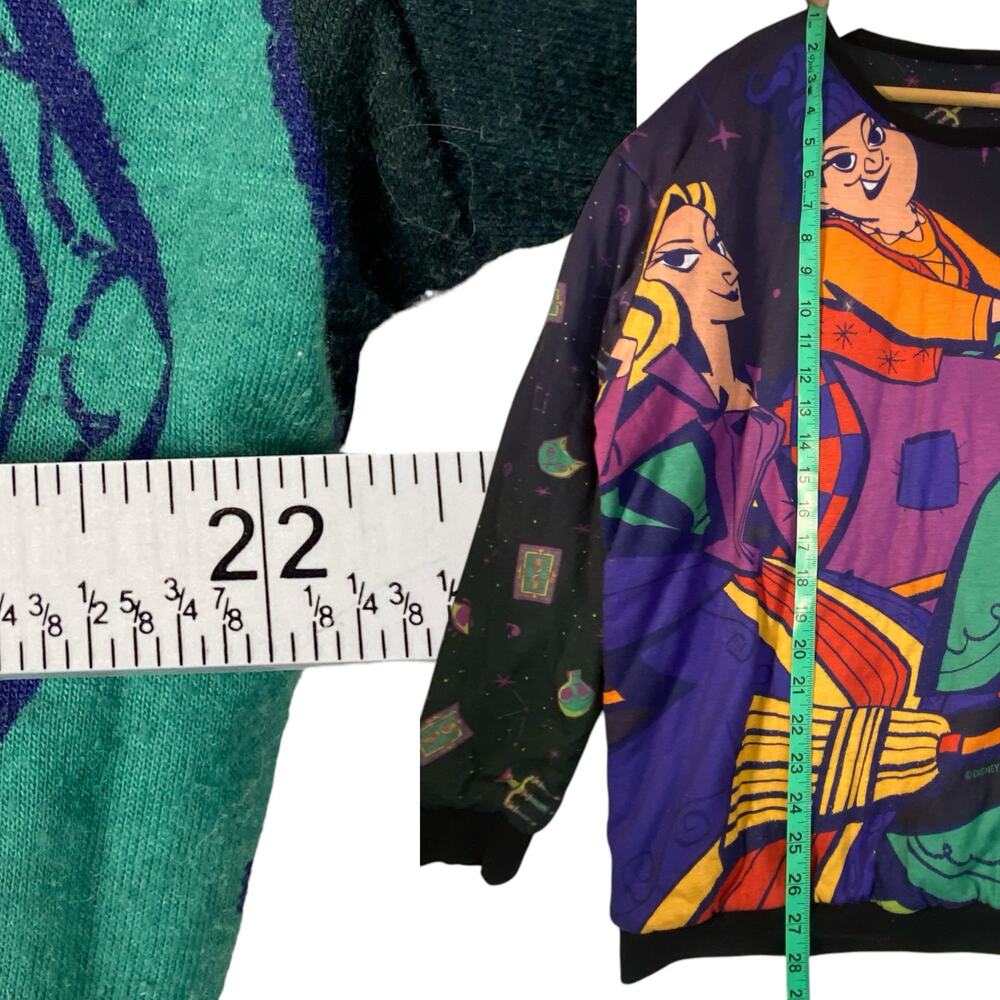 Disney Hocus Pocus Binx Reversible Sweatshirt L/XL Whimsigoth Novelty Kidcore - Picture 6 of 9